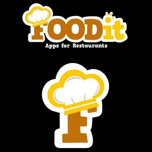 A logo FOODit, should be seen by Resturant owners
