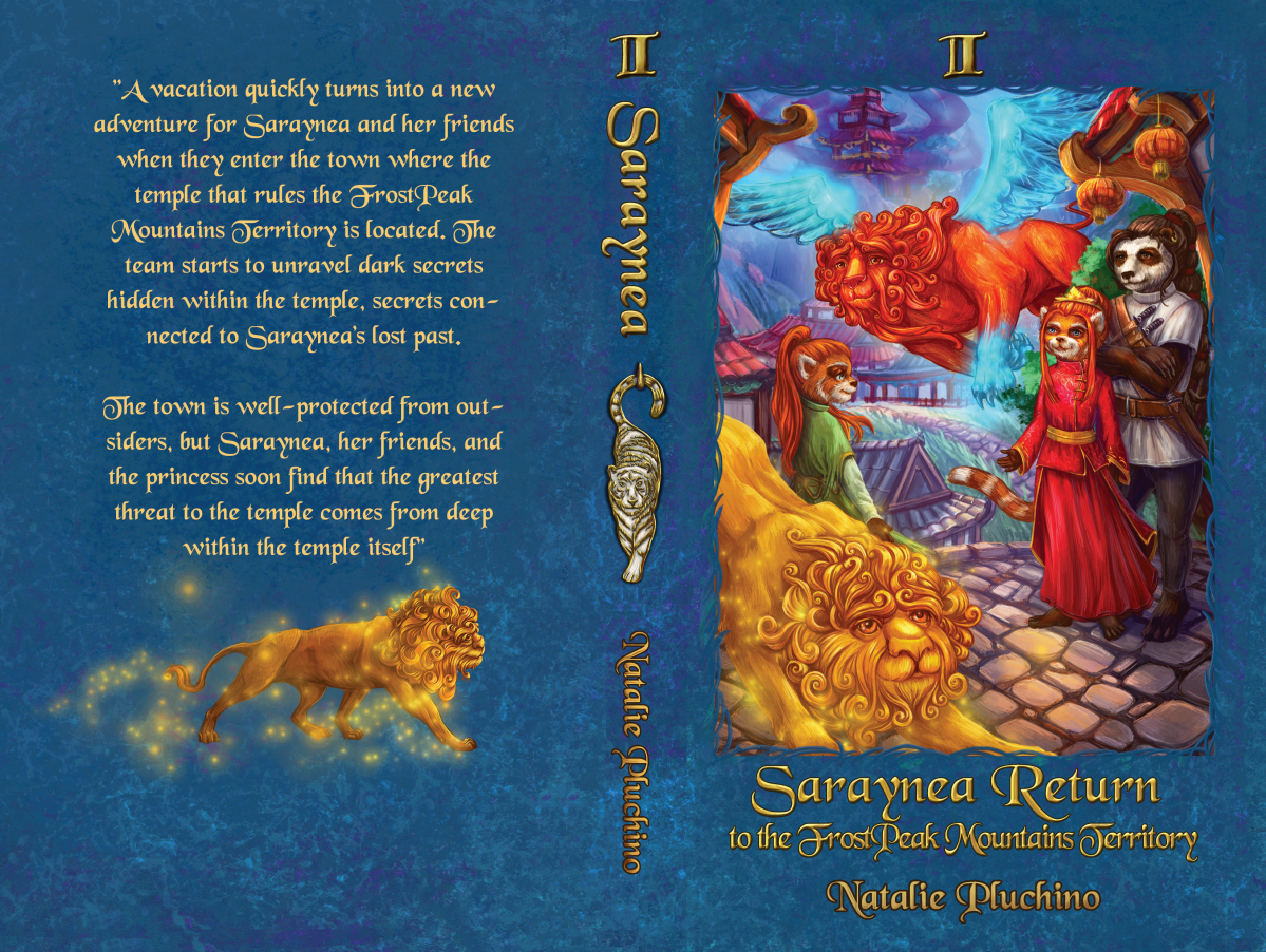 Need a cover for my newly finished book: Saraynea Return to the FrostPeak Mountains Territory