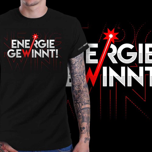 Energie Gewinnt t shirt