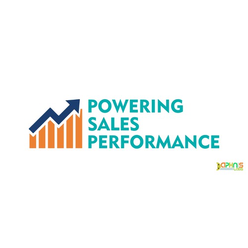 Create a logo for our vision statement: "Powering Sales Performance"