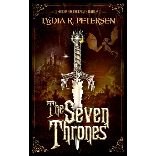 Create an eye catching book cover for a Young Adult Fantasy E Book Cover only