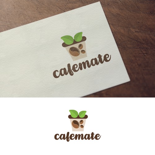 Cafe logo concept.