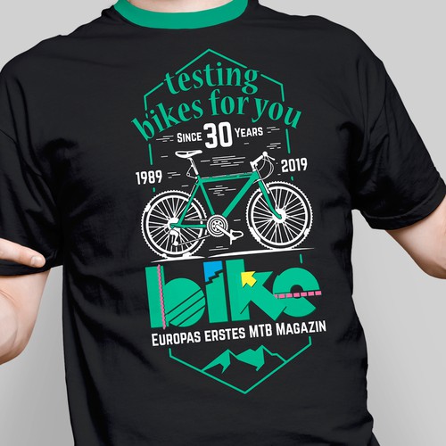 Bike T-shirt Design