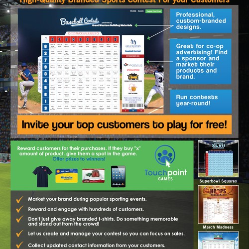 Fantasy Sports Company needs a Flyer! Guaranteed Money!
