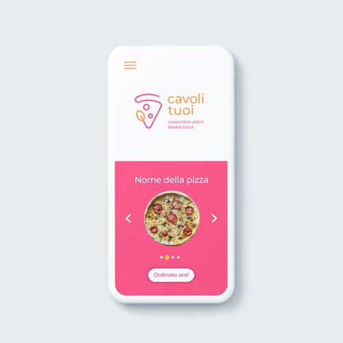 Online Pizza Delivery Service UI/UX
