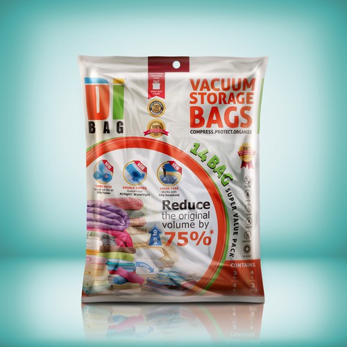 Awesome 3d for Vacuum Storage Bags.