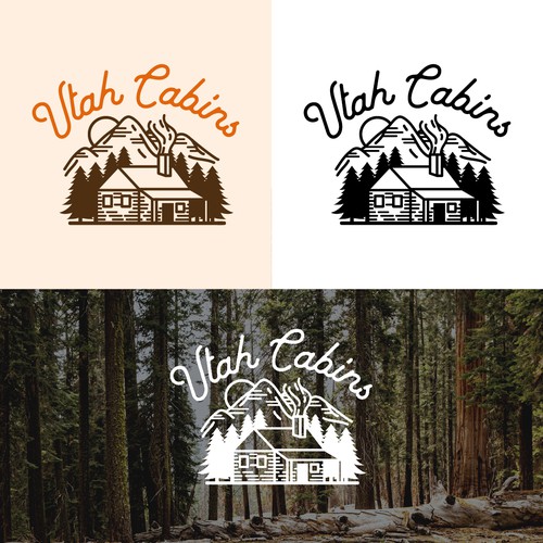 cabin logo design