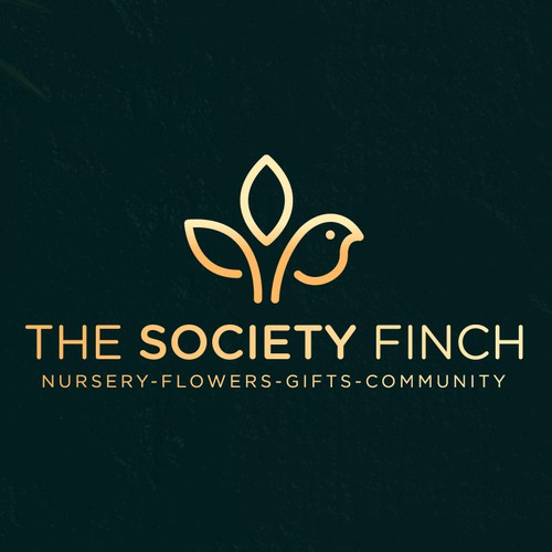 Logo design for The Society Finch