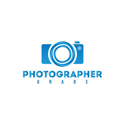 Logo concept for photography website