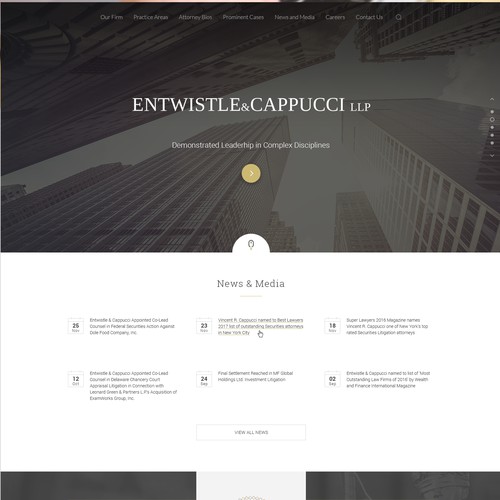 Entwistle Law Website Design