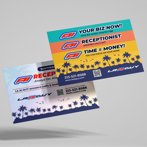 Design Sales Postcard for LAAIGUY