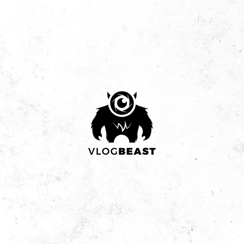 Bold logo for vlogger equipment