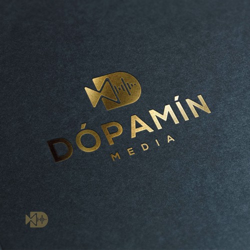 DOPAMIN MEDIA BOLD logo DESIGN