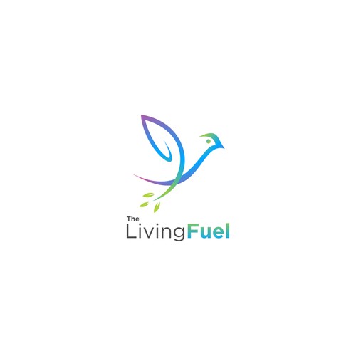 Design a creative logo to build The Living Fuel health coaching practice's brand