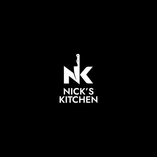 Unused Logo design for Nick's Kitchen