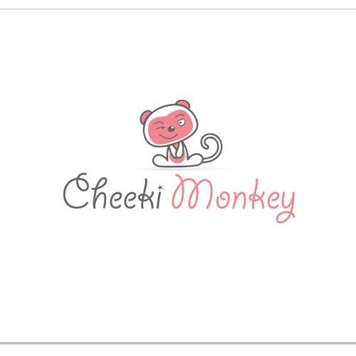 Create a fun logo for Cheeki Monkey children's website