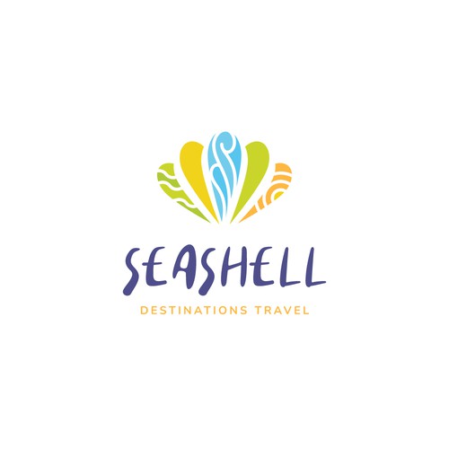 Seashell Destinations Travel Logo