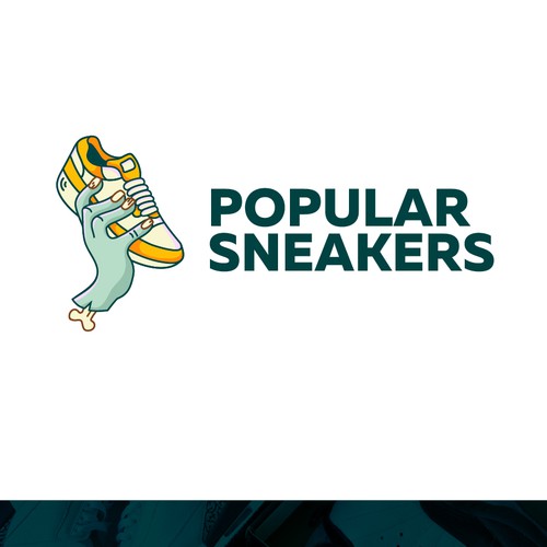 Logo for sneackers shop