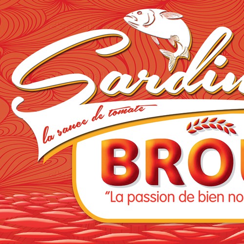 Wanted: New label for our BROLI sardines tins