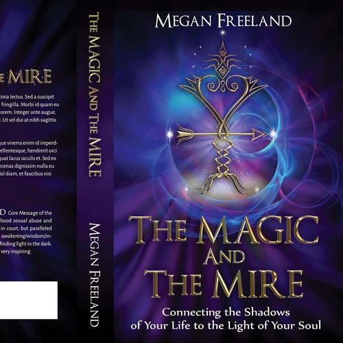 Design Megan's magical symbol into a cover and inspire inner power to emerge