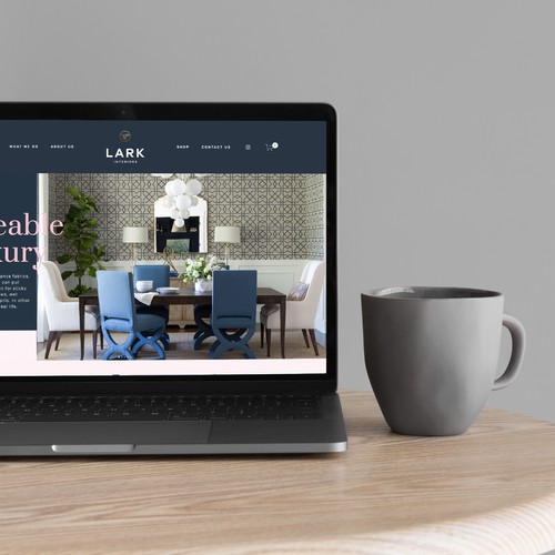 Squarespace Website for Interior Designer