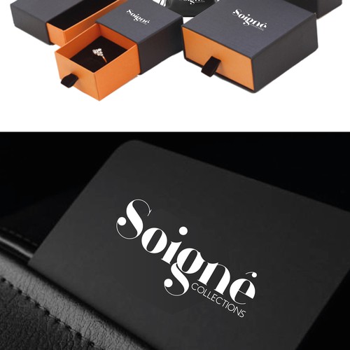 Bold logo concept for jewellery