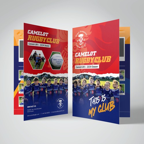 RUGBY CLUB Brochure Design