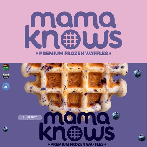 Brand concept for waffle company