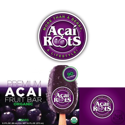 logo for Acai Roots