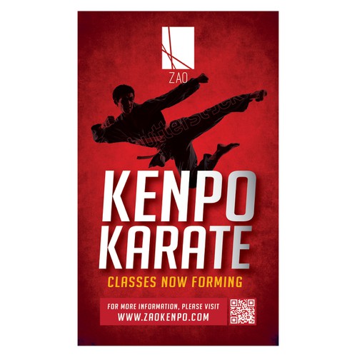Karate School Poster