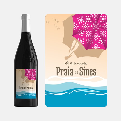Priaia de Sines Label Design