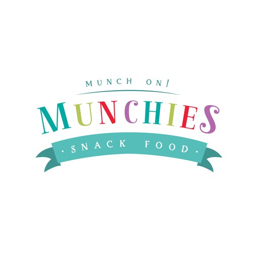 Logo concept for snack foods