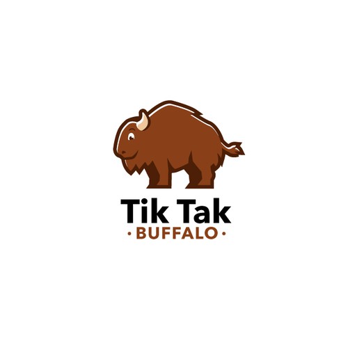 Cartoony Buffalo