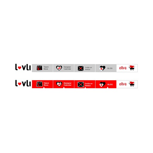 icon or button design for www.lovli.it