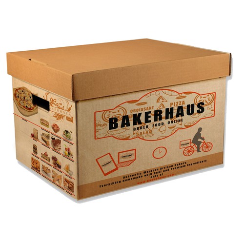 Delivery Box Design for Bakerhaus