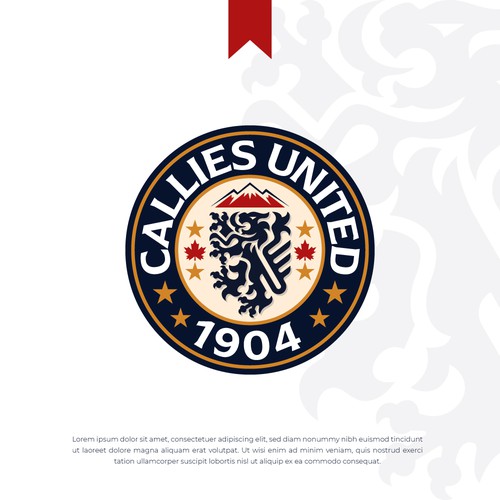 Logo design for CALLIES UNITED