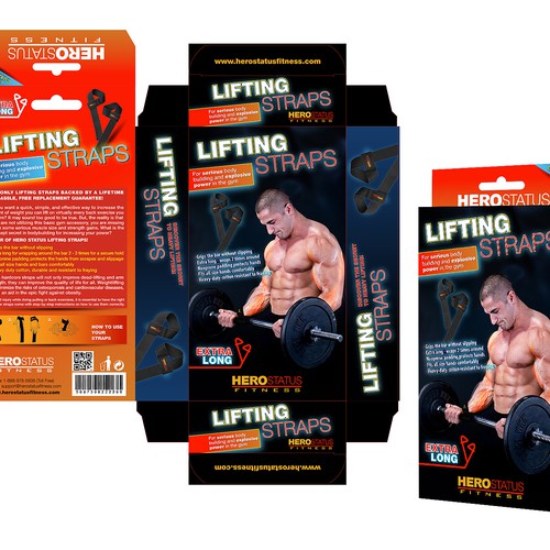 product packaging for Hero Status Fitness