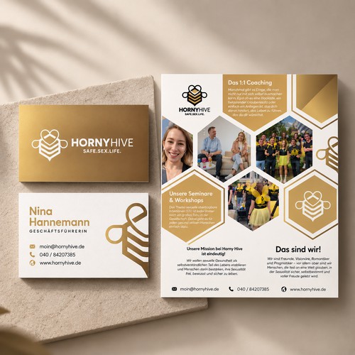 Horny Hive — Corporate Identity Refresh