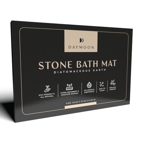 We need a stunning box designed for a Stone Bath Mat