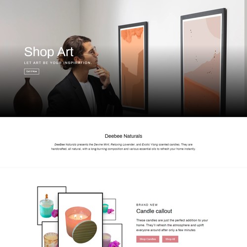 Shopify Website design