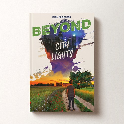 Beyond City Lights — Book Cover Design