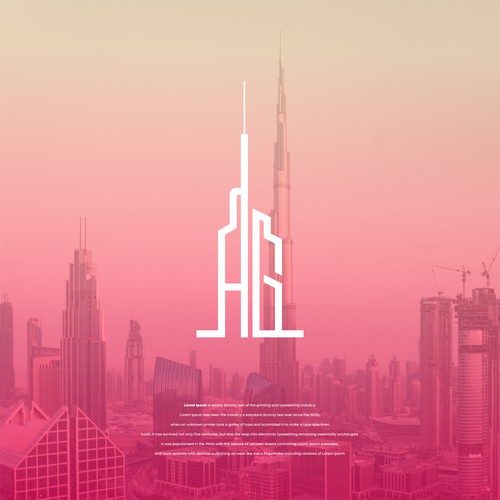 Initial A G burj khalifa