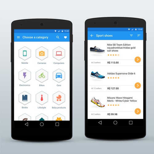 Design AWESOME app for price comparison/shopping
