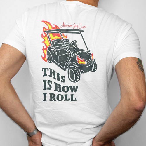 golf cart shirt art