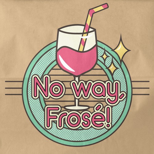 Logo for frozen Rose wine store