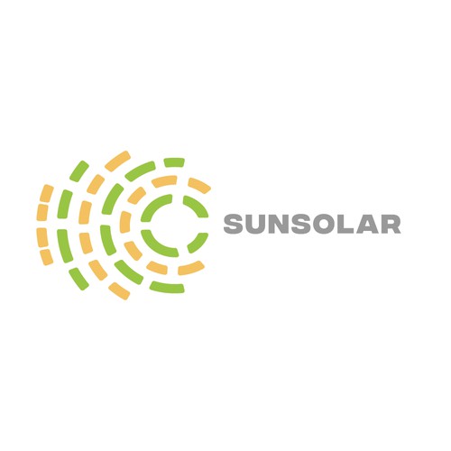 Solar Company Logo Concept