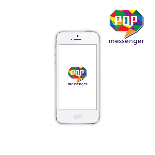 POP Messenger Logo Redesign