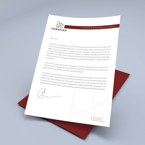 Letterhead Design