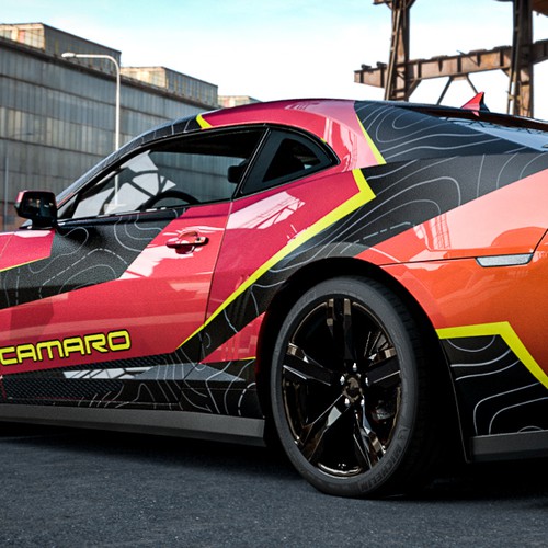 Camaro GT Style Wrap
