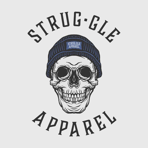 Strug-gle Apparel logo design